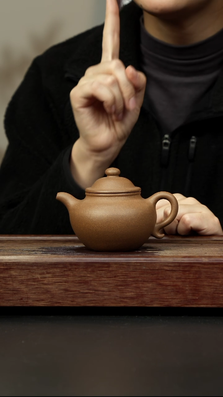 茶壶紫砂芝麻绿 莲子