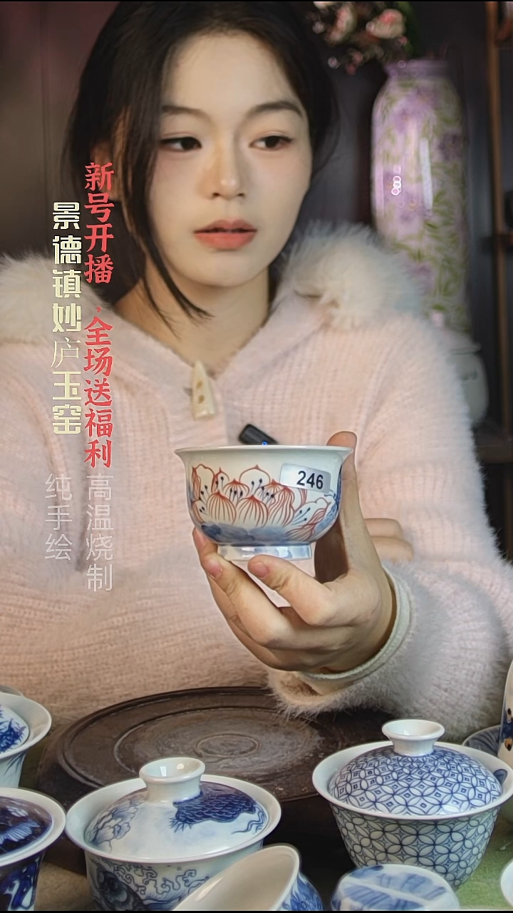 盘陶妙庐玉窑如式246