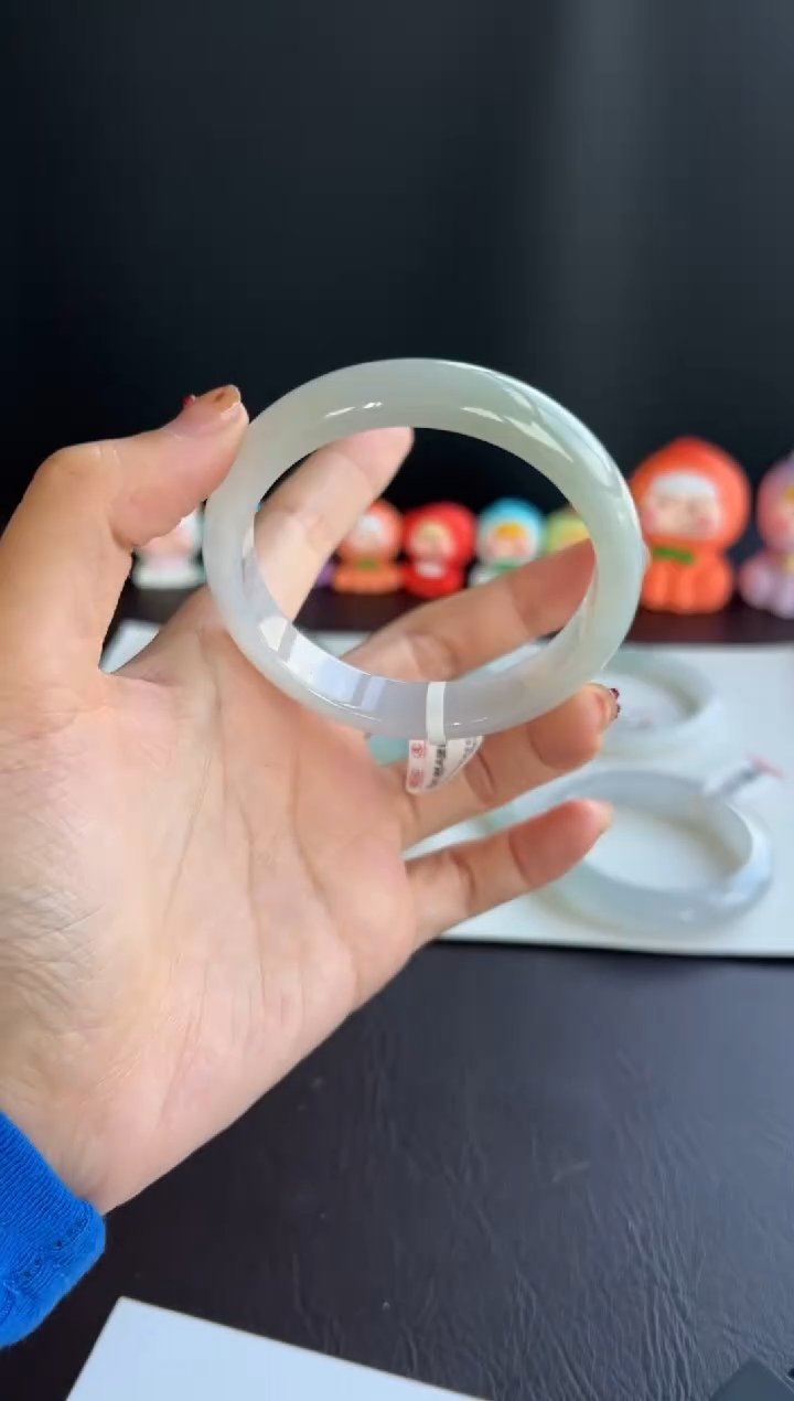 未镶嵌手镯翡翠46号56.6*12.6*7.1