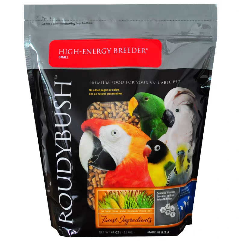 roudybush美国柔迪柔迪布殊滋养丸鹦鹉粮鸟食高能