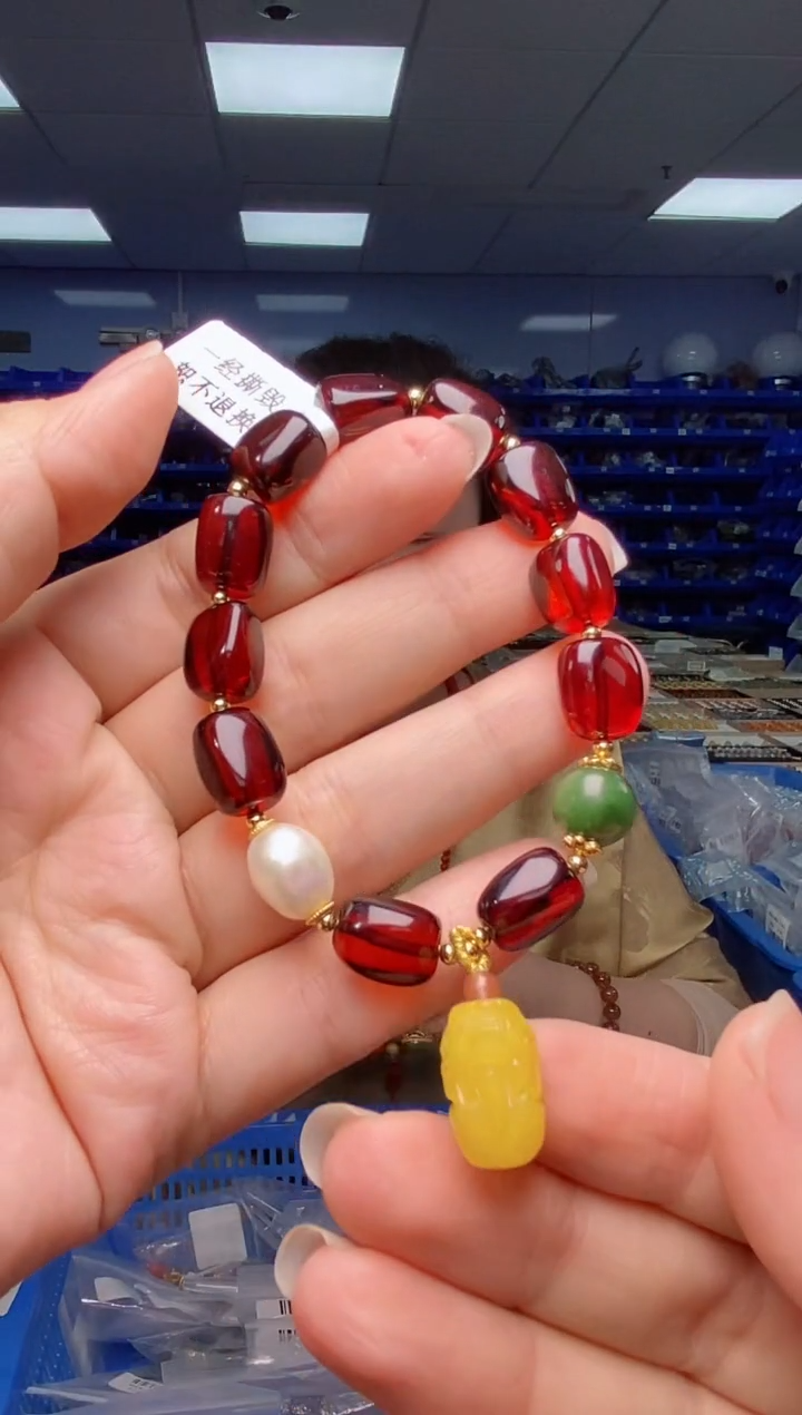 【闪购商品】血珀手链未镶嵌  DSL9999