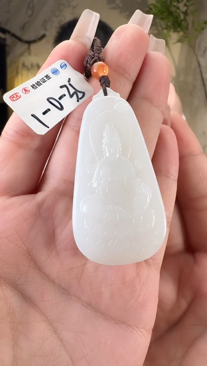 和田玉未镶嵌颈饰1-0-35