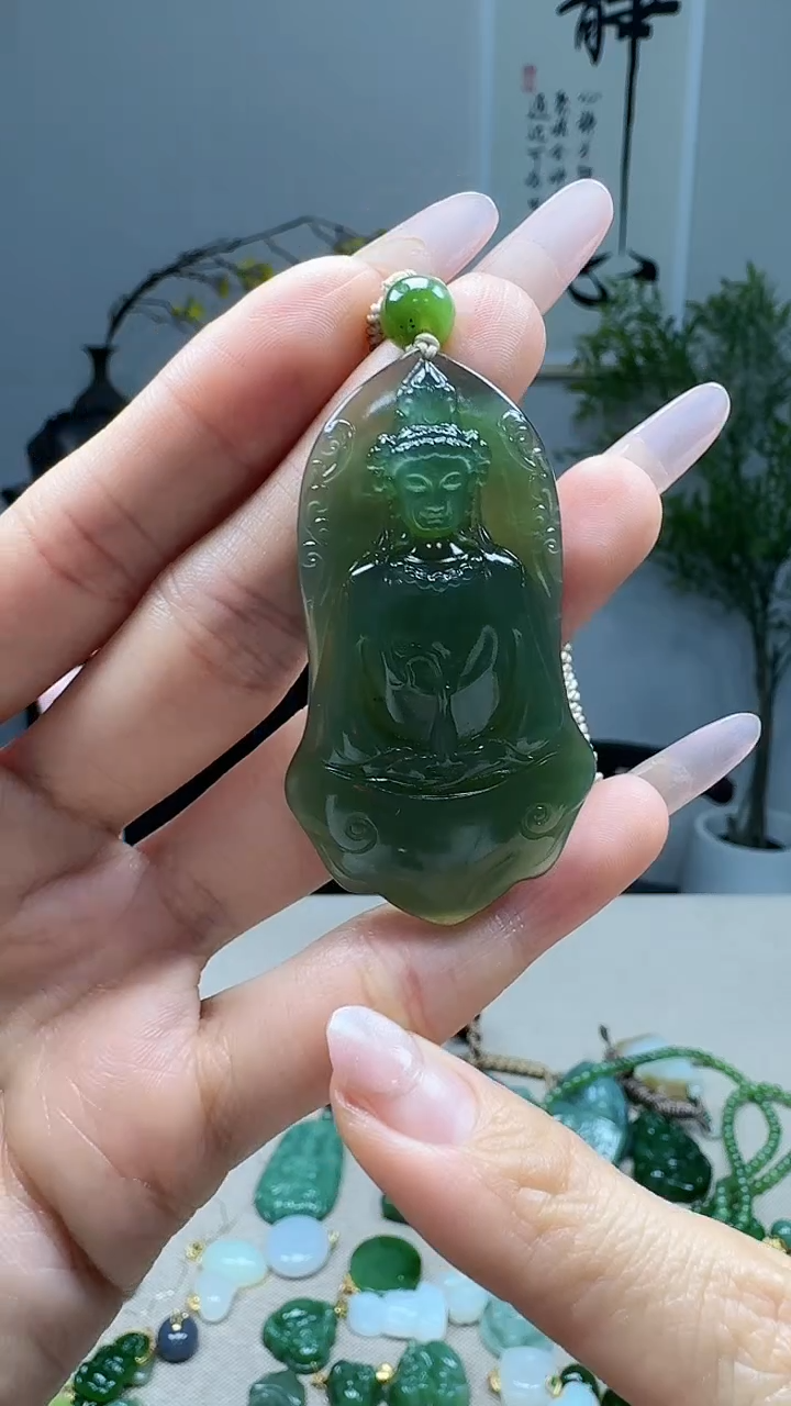 未镶嵌和田玉挂件1