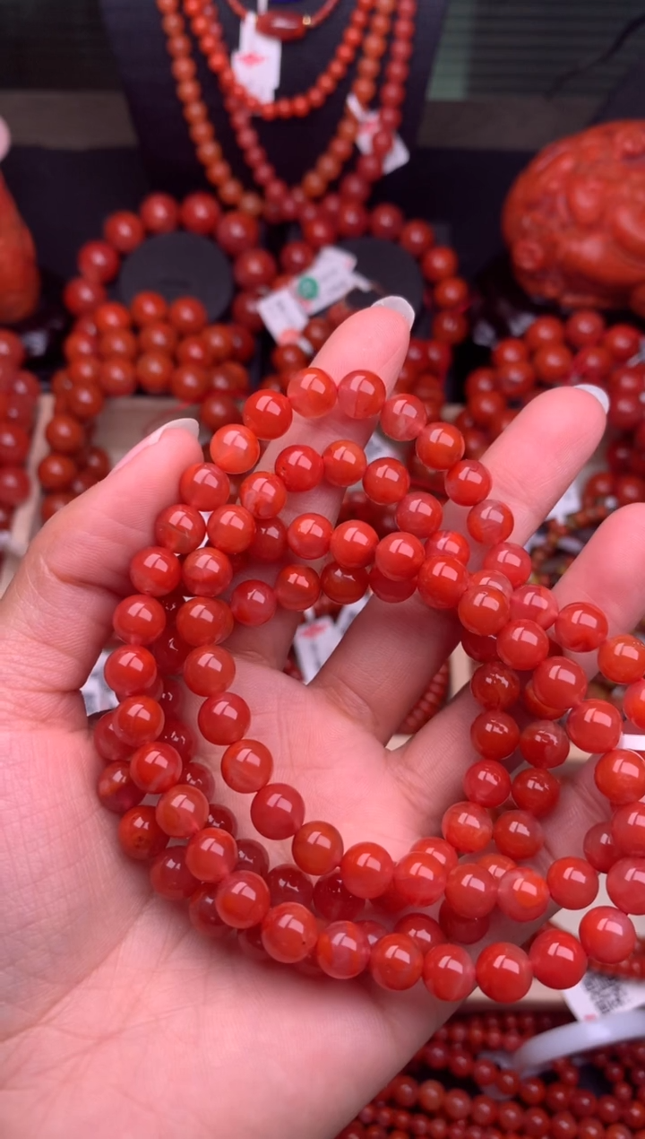 【闪购商品】南红玛瑙珠宝奇石未镶嵌7