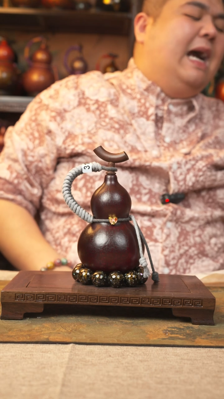 【闪购商品】A315大漆葫芦一物一拍记葫堂出品