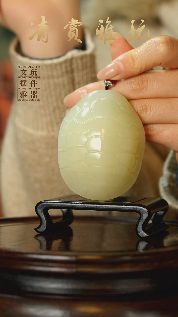 玉《富甲天下》手把件摆件