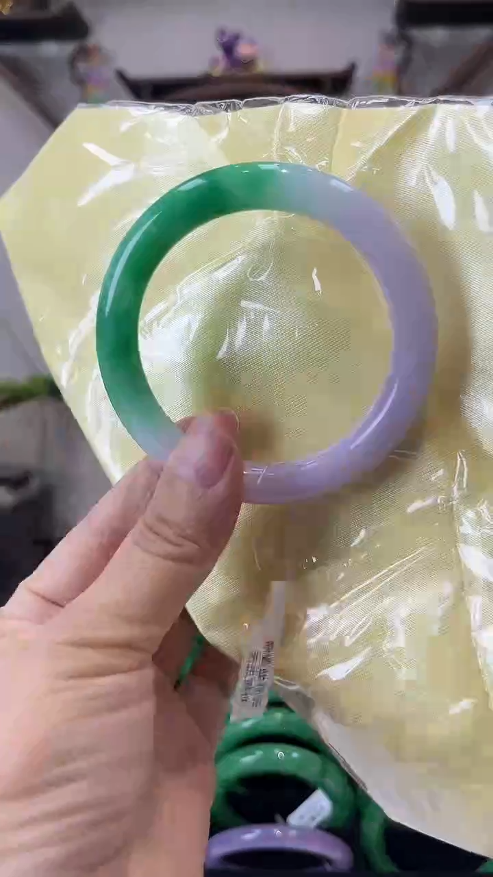 【闪购商品】砖雕闪67 圈口59 独货手镯