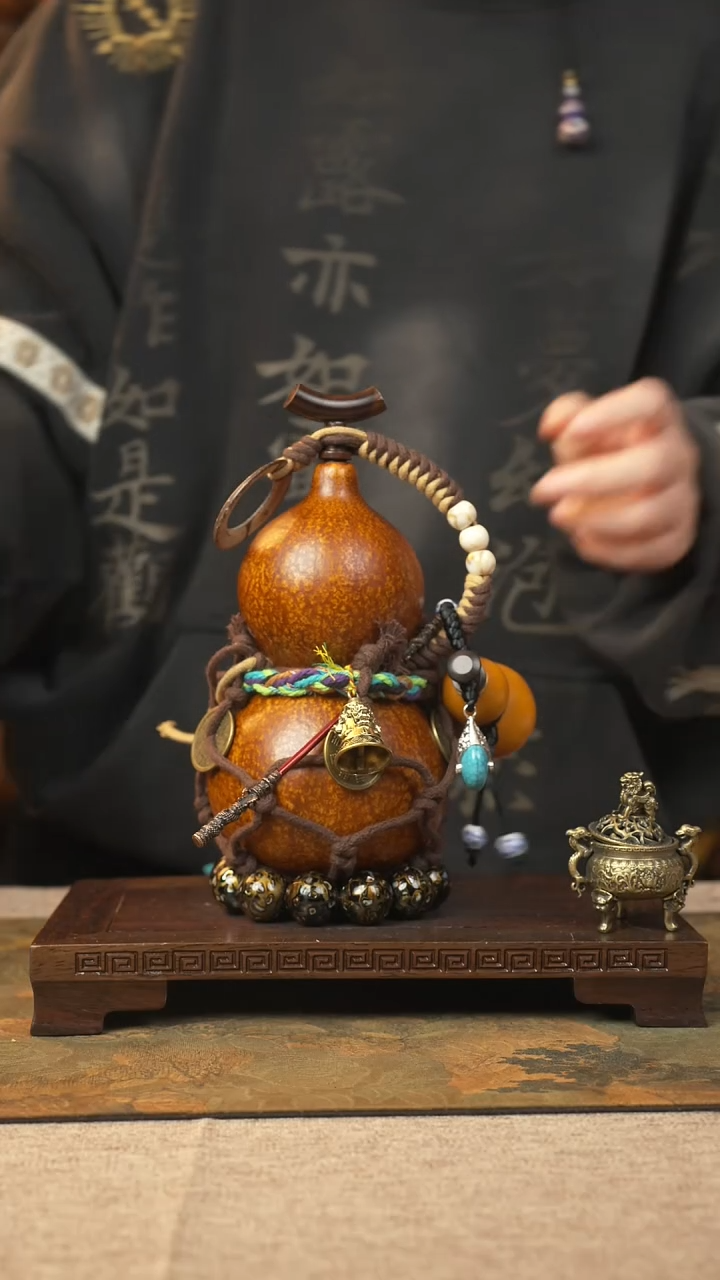 【闪购商品】013大漆葫芦一物一拍记葫堂出品