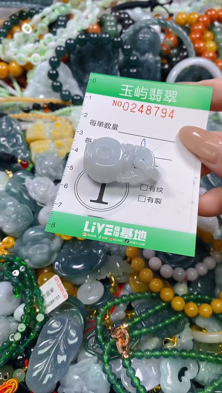 颈饰未镶嵌翡翠闪购0248794