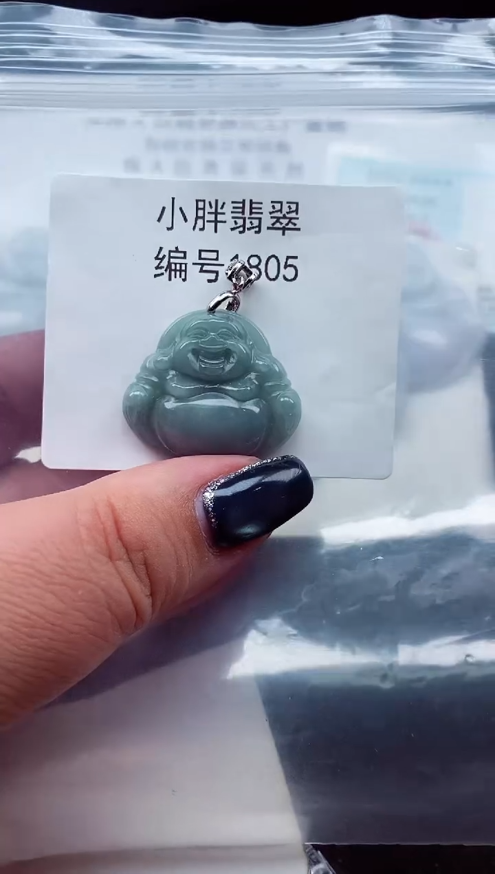 颈饰未镶嵌翡翠缅甸天然A货翡翠1805