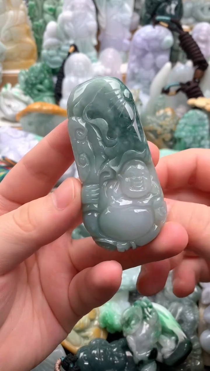 吊坠(不含链)未镶嵌翡翠1