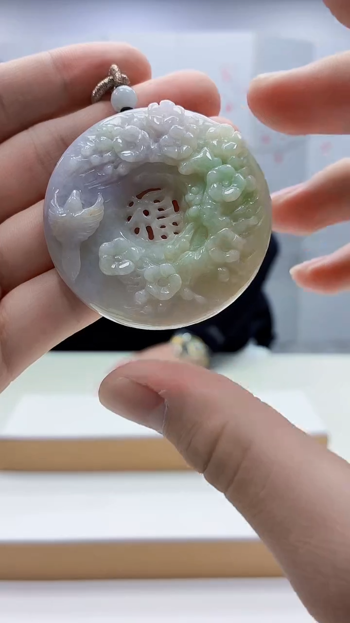 颈饰未镶嵌翡翠5060bb-jj挂件1