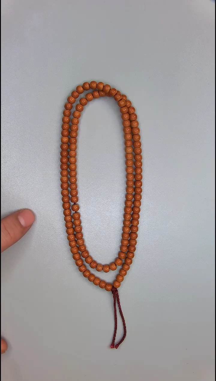 【闪购商品】橄榄核吊坠HJ555核尖老型108颗5mm一条