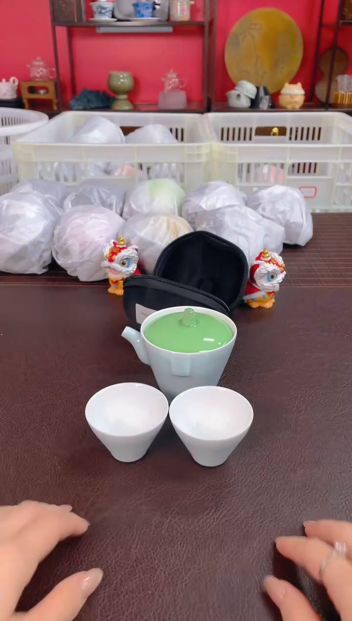 【闪购商品】瓷片【沉鱼茶器】清货底价 库存单一