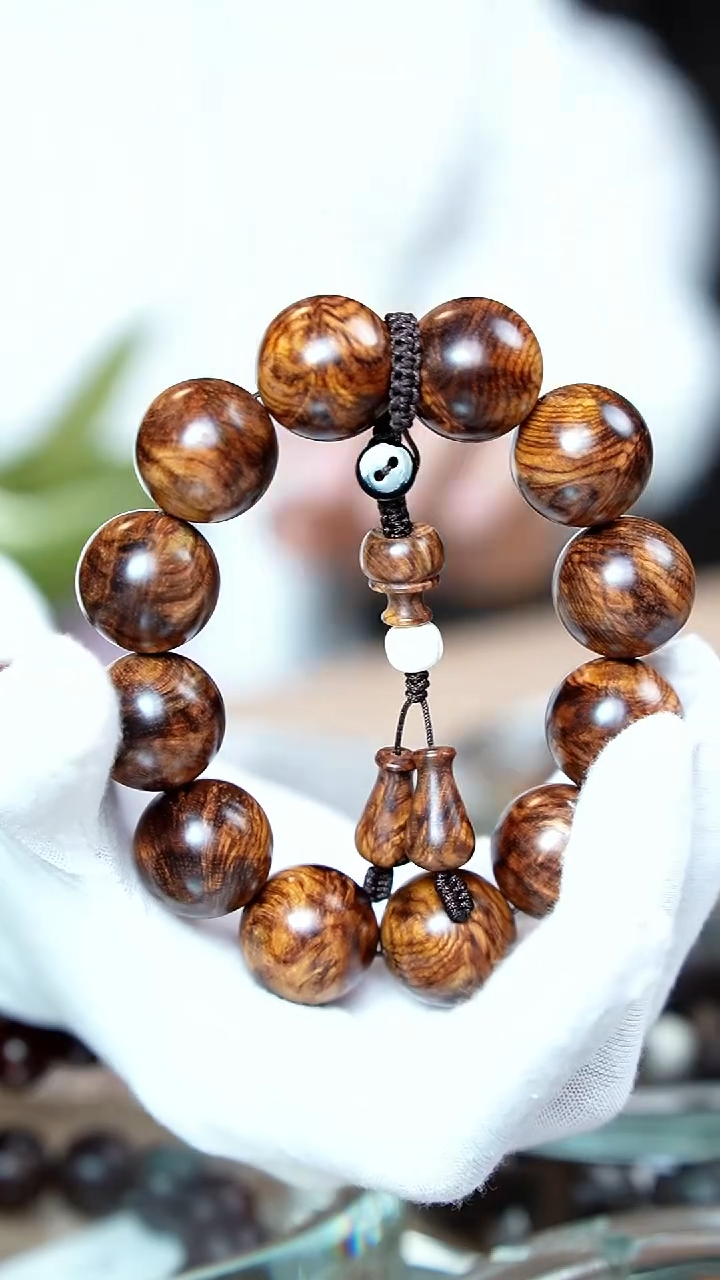 【闪购商品】黄花梨/降香黄檀手串/手链海南黄花梨20mm议价进粉丝群