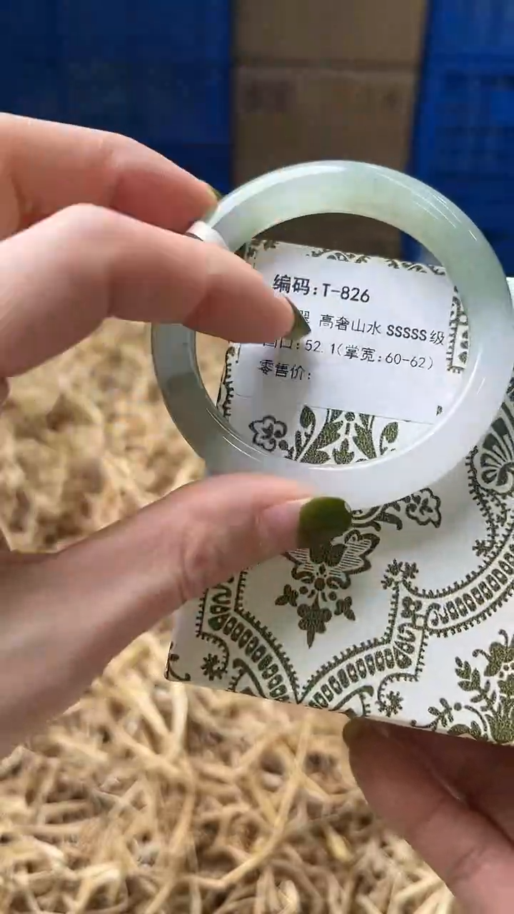 未镶嵌手镯石英质玉T826