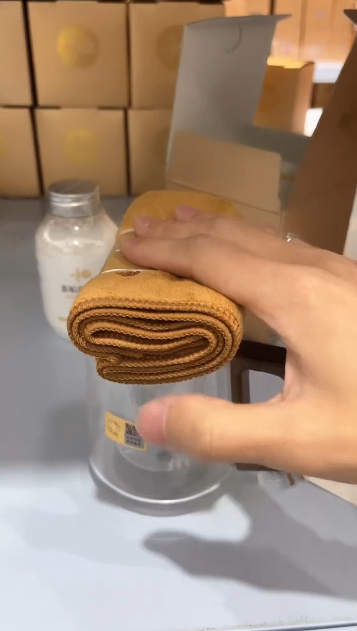 【闪购商品】木笙办公杯+禾器茶巾