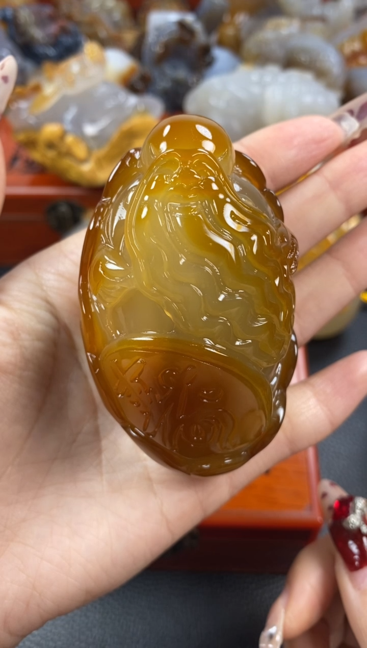 【闪购商品】玛瑙/玉髓手把未镶嵌1