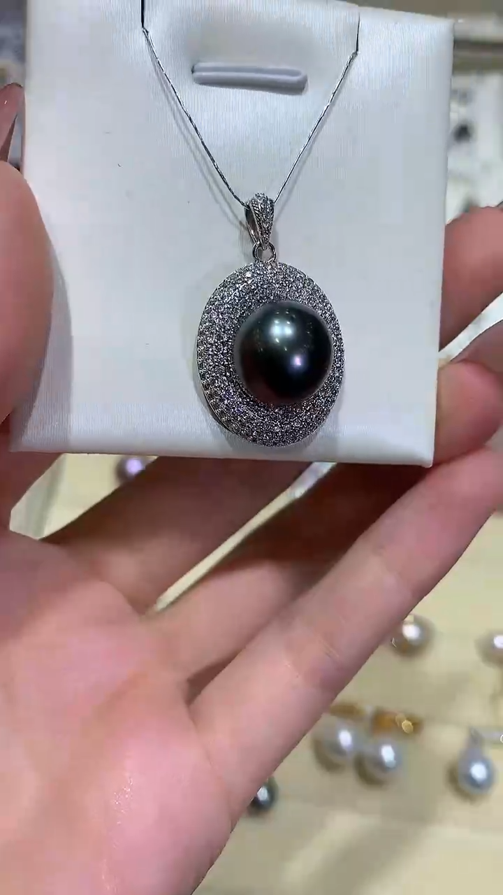 【闪购商品】海水珍珠吊坠未镶嵌大溪地海水珍珠吊坠