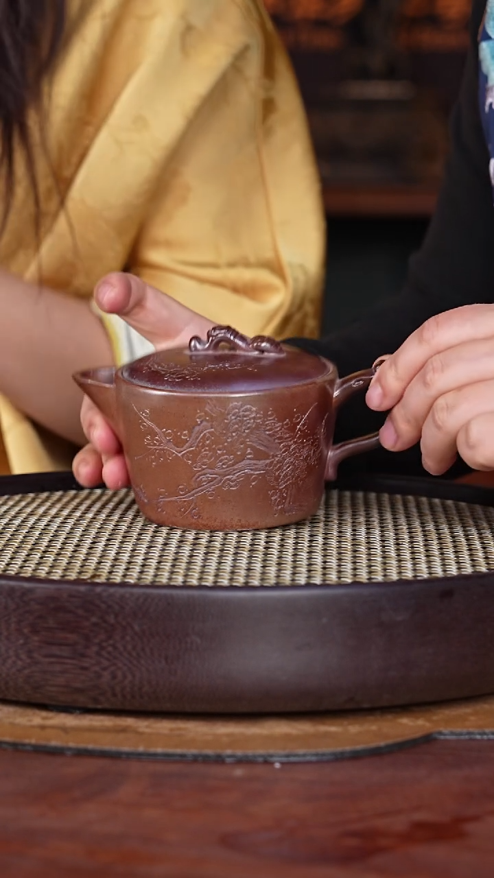 【闪购商品】紫砂茶壶葛家壶12-68 柴烧紫砂壶