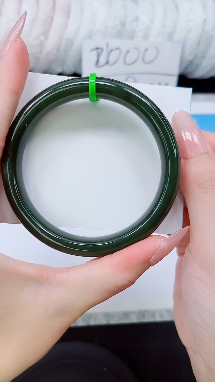 和田玉手镯未镶嵌HT69-59/60