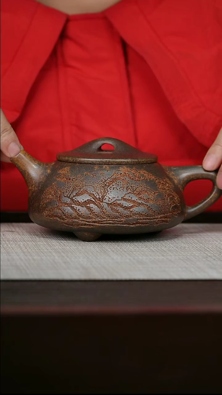 【闪购商品】宜兴原矿紫砂壶茶壶400C