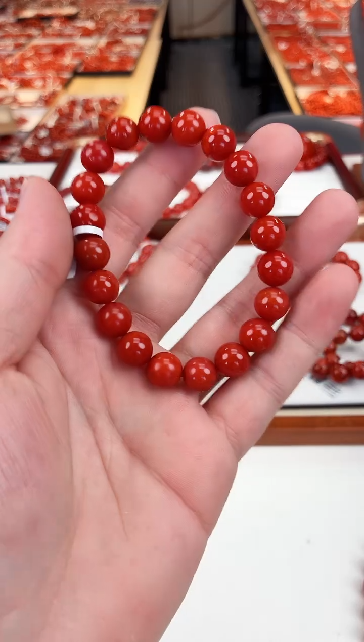 南红玛瑙保山手串10+未镶嵌一个/条