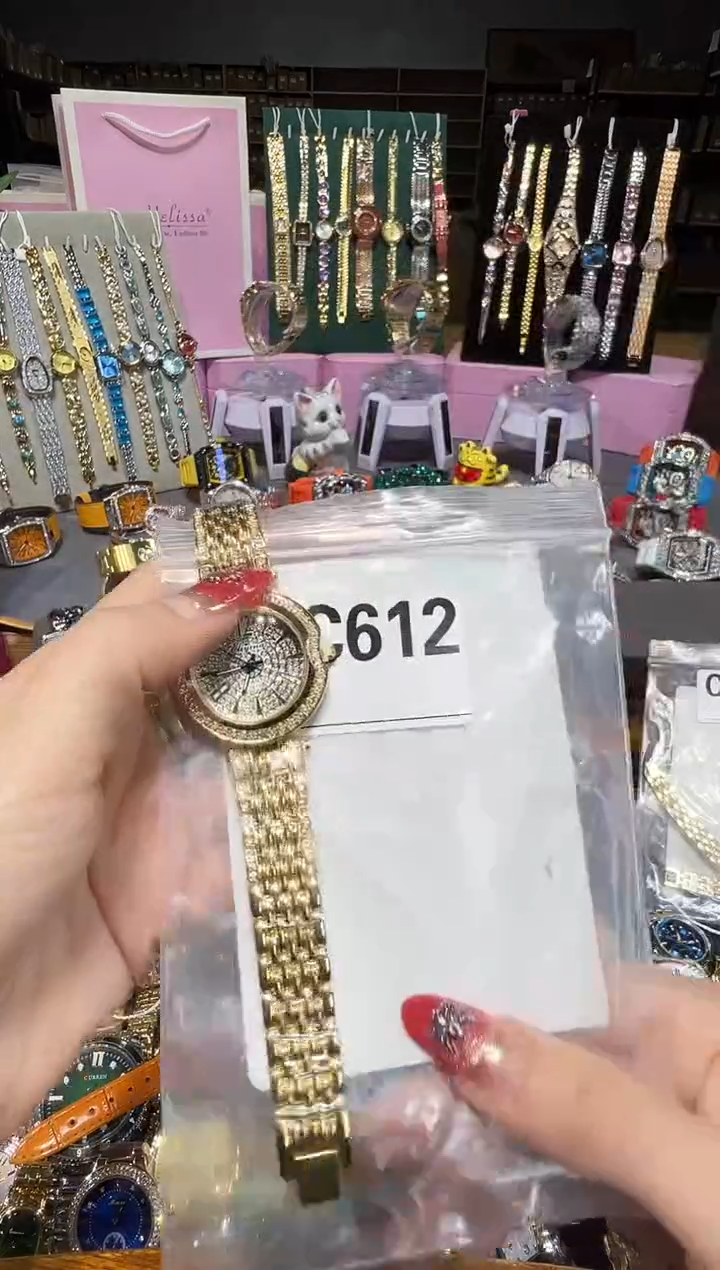 石英机芯不锈钢不锈钢直播定闪专用