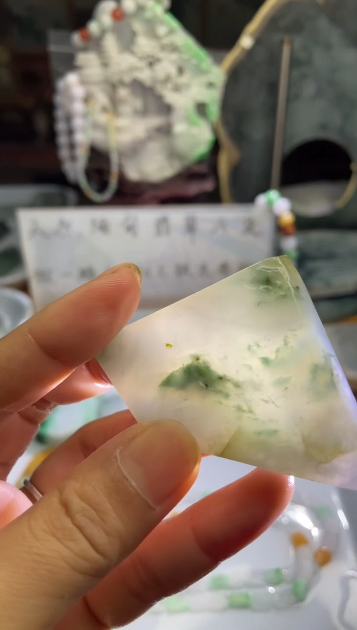 未镶嵌挂件翡翠天然缅甸翡翠A货
