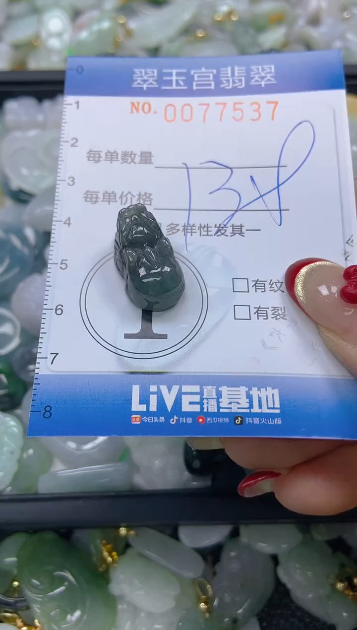 【闪购商品】翡翠颈饰未镶嵌闪购0077537