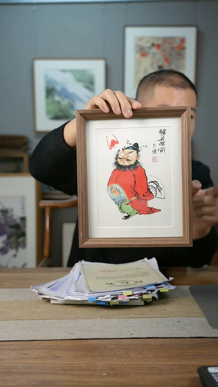 【闪购商品】书法协会会员老师带框作品-