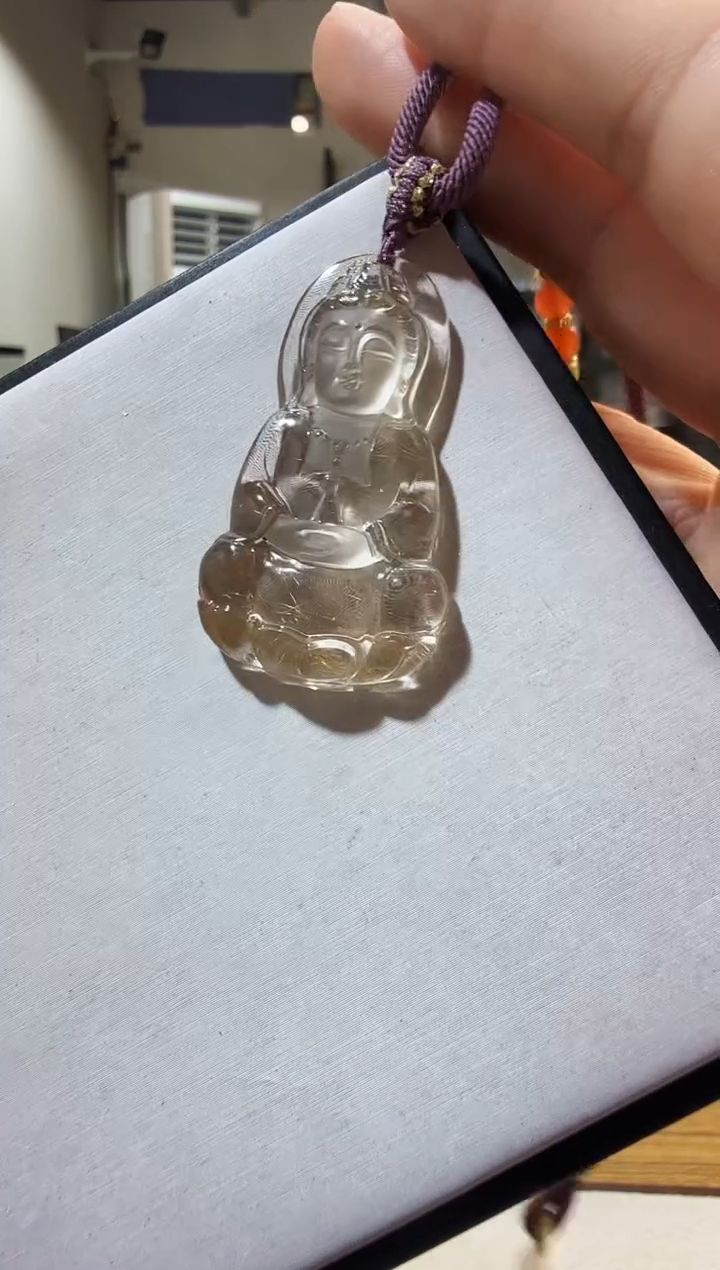 吊坠(赠链)未镶嵌水晶优0719