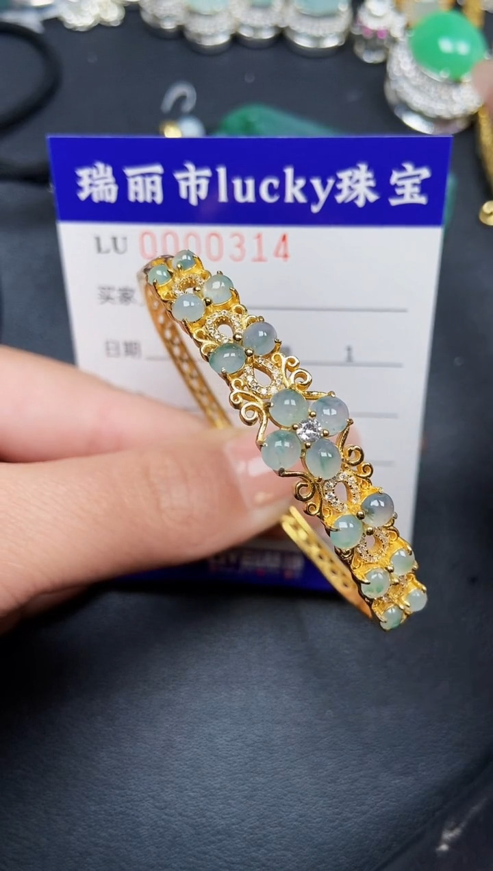 【闪购商品】翡翠颈饰银S925镶嵌0314