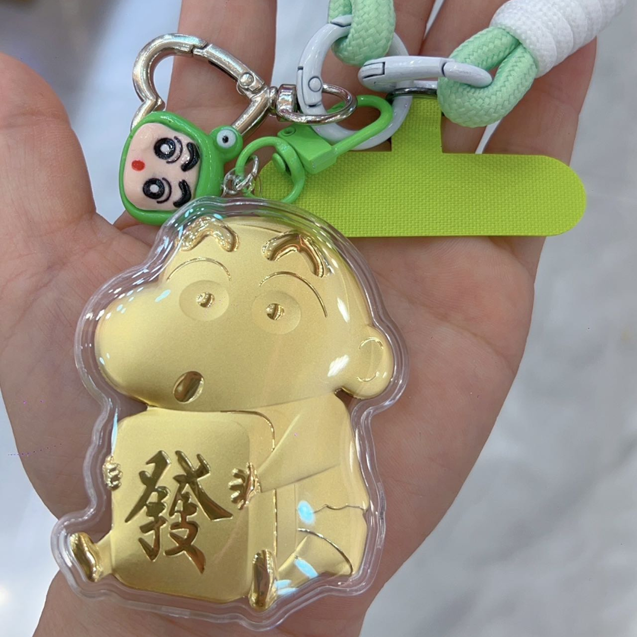 卡通蜡笔小新手机挂包挂钥匙扣动漫风格送女友学生礼物买一发二
