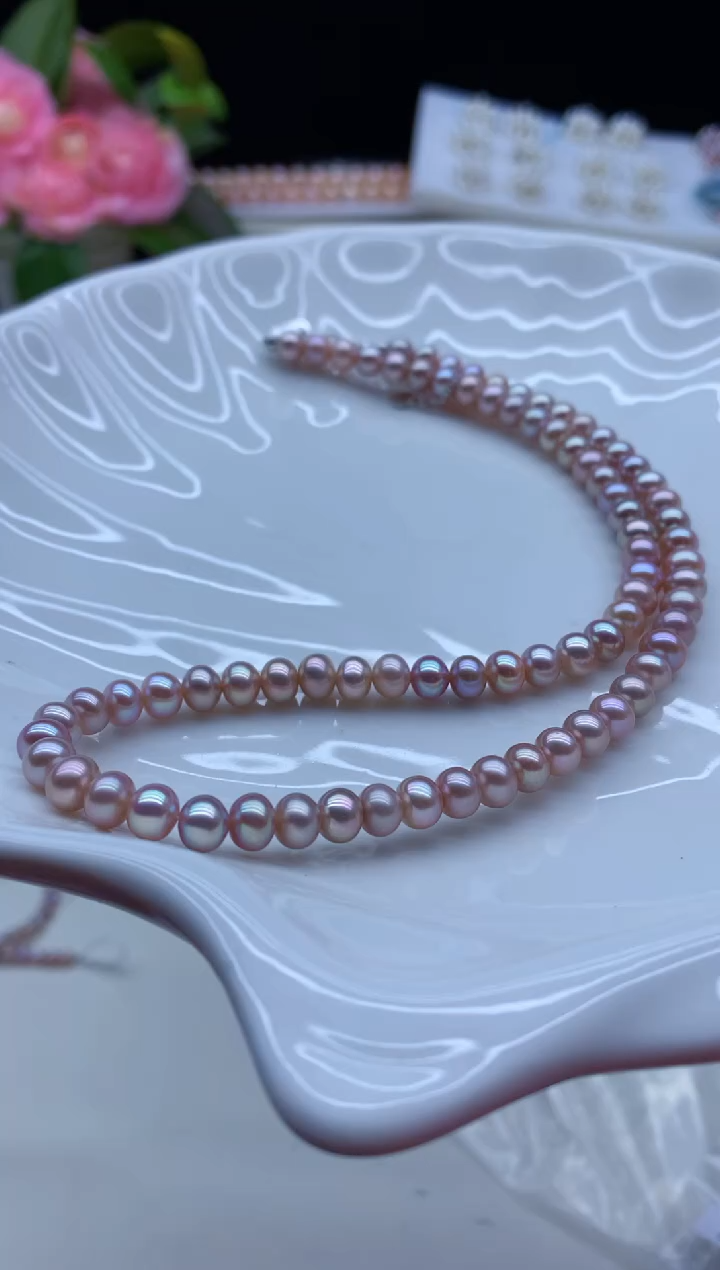 【闪购商品】淡水珍珠颈饰未镶嵌淡水珍珠项链