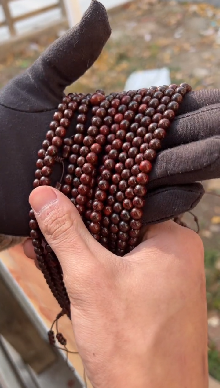 手串/手链小叶紫檀印度小叶紫檀0.6*108手串