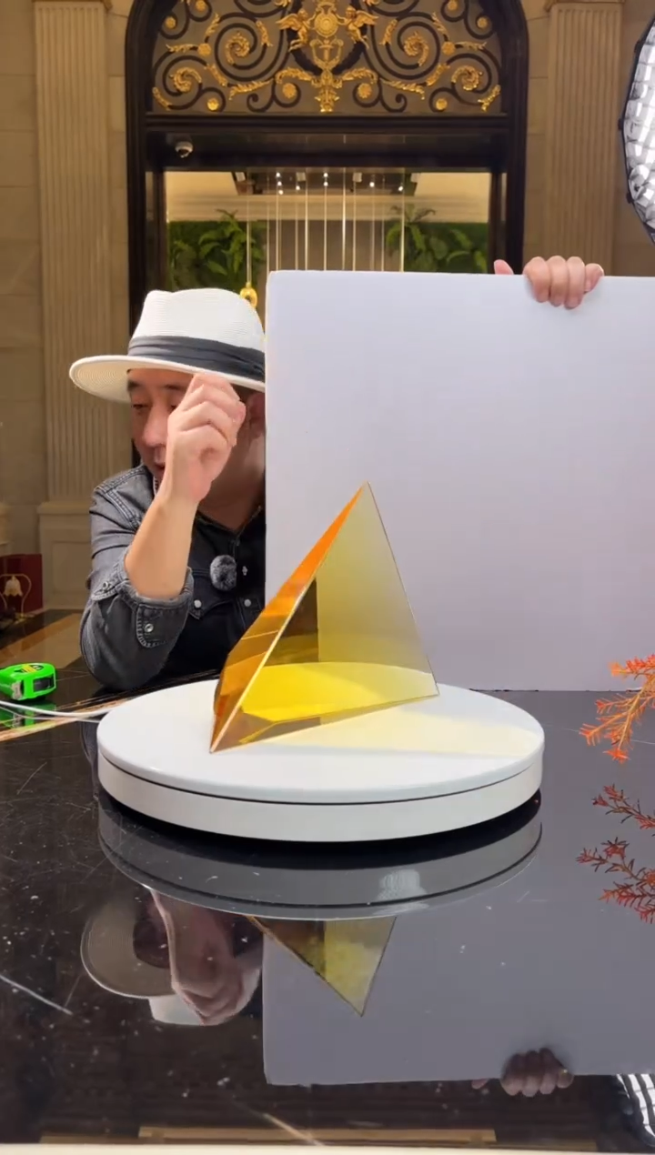 【闪购商品】摆件AJ1112022棱镜艺术琉璃摆件