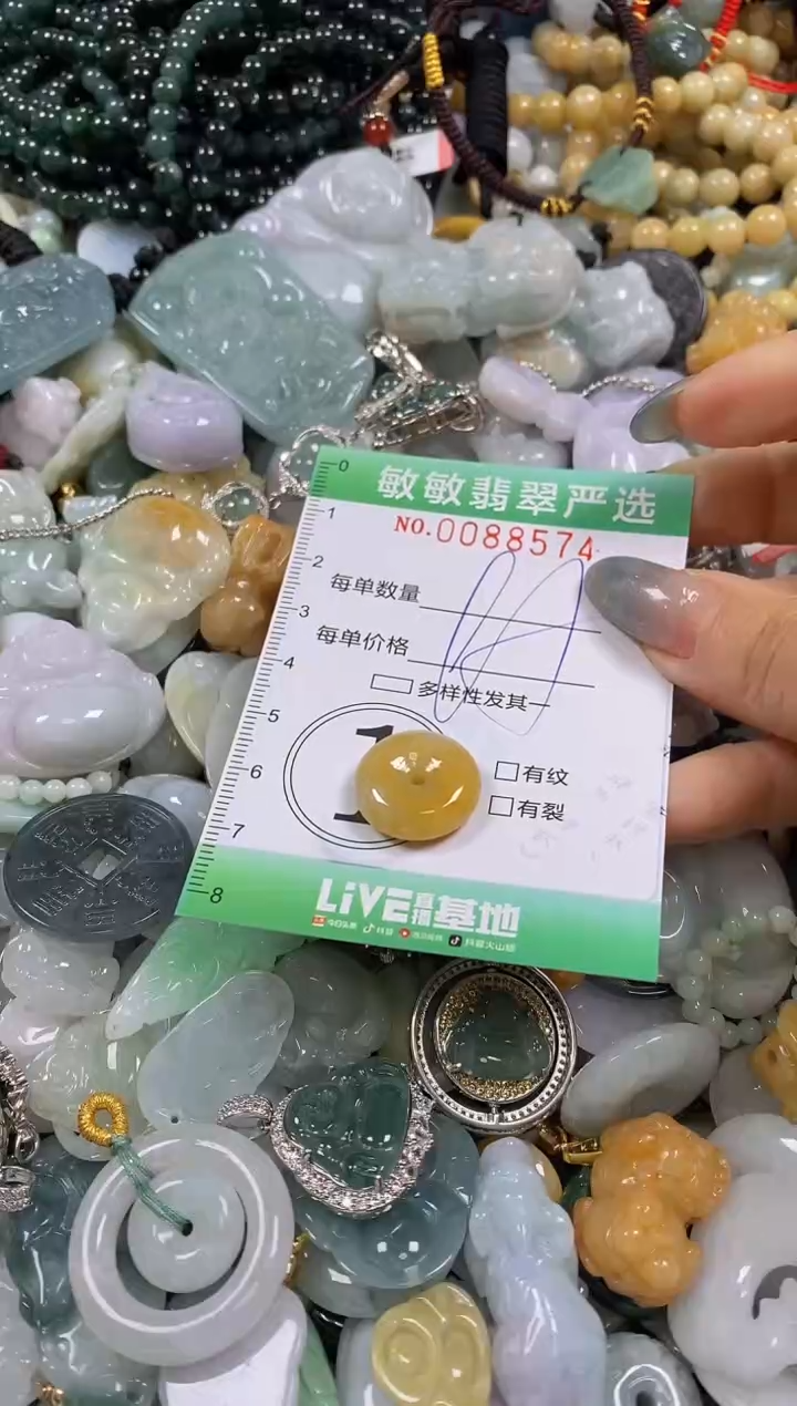 【闪购商品】翡翠颈饰未镶嵌闪购0088574