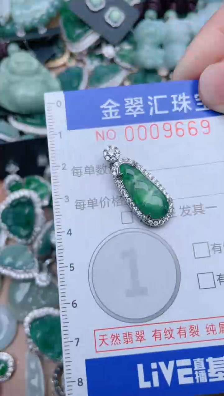 【闪购商品】翡翠颈饰未镶嵌9669....1