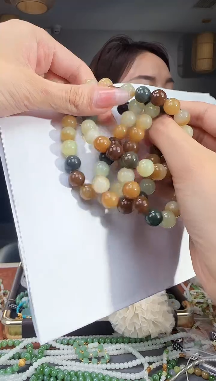 未镶嵌手链和田玉多样性发拍一发一 