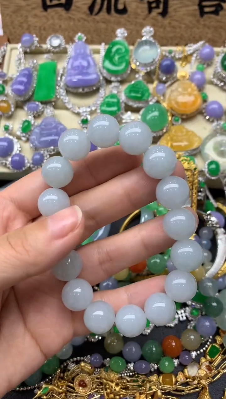 【闪购商品】翡翠手链未镶嵌175-中国好珍宝
