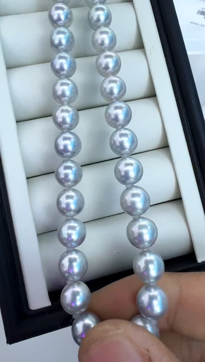 【闪购商品】海水珍珠颈饰未镶嵌新货项链7-8