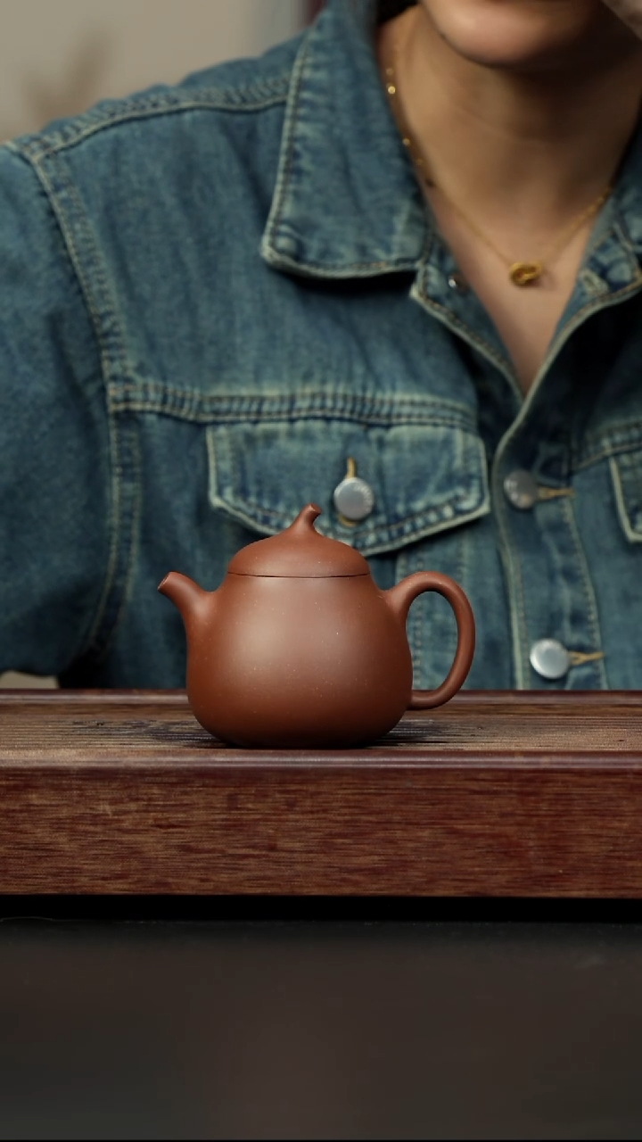 紫砂茶壶底槽清 高茄瓜