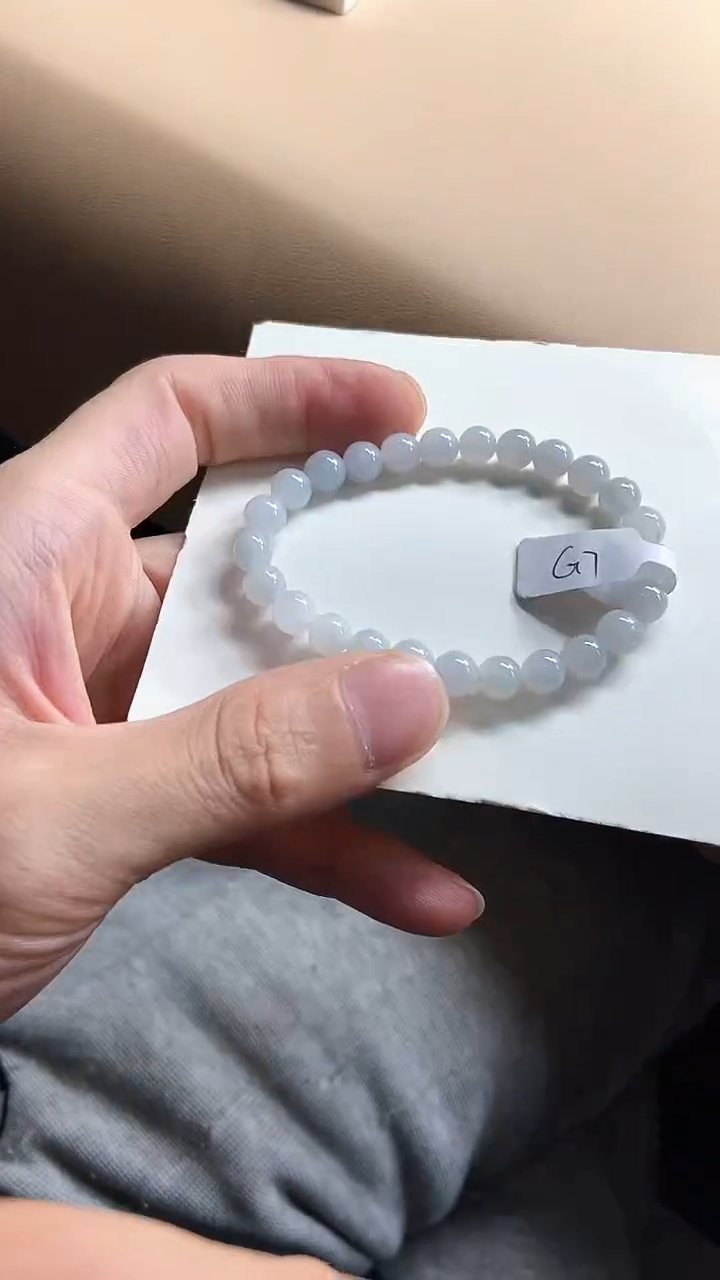 【闪购商品】翡翠手串未镶嵌天然A货翡翠手串G7