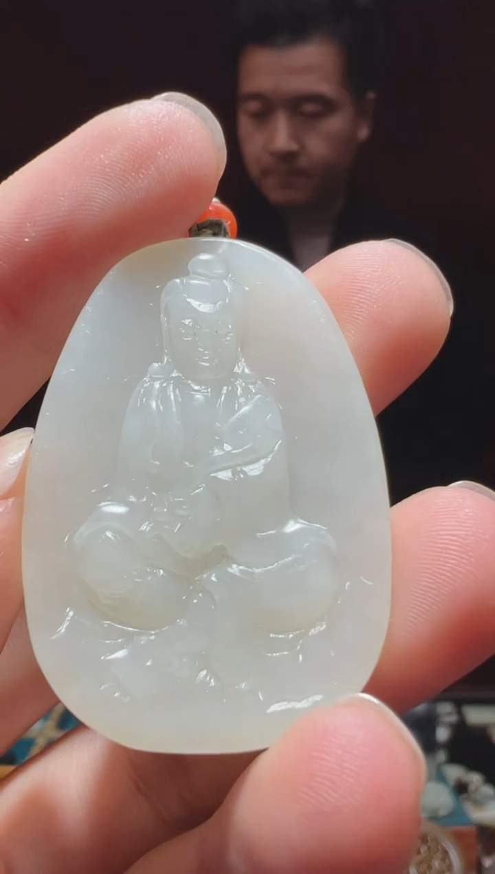 【闪购商品】和田玉吊坠(不含链)未镶嵌1