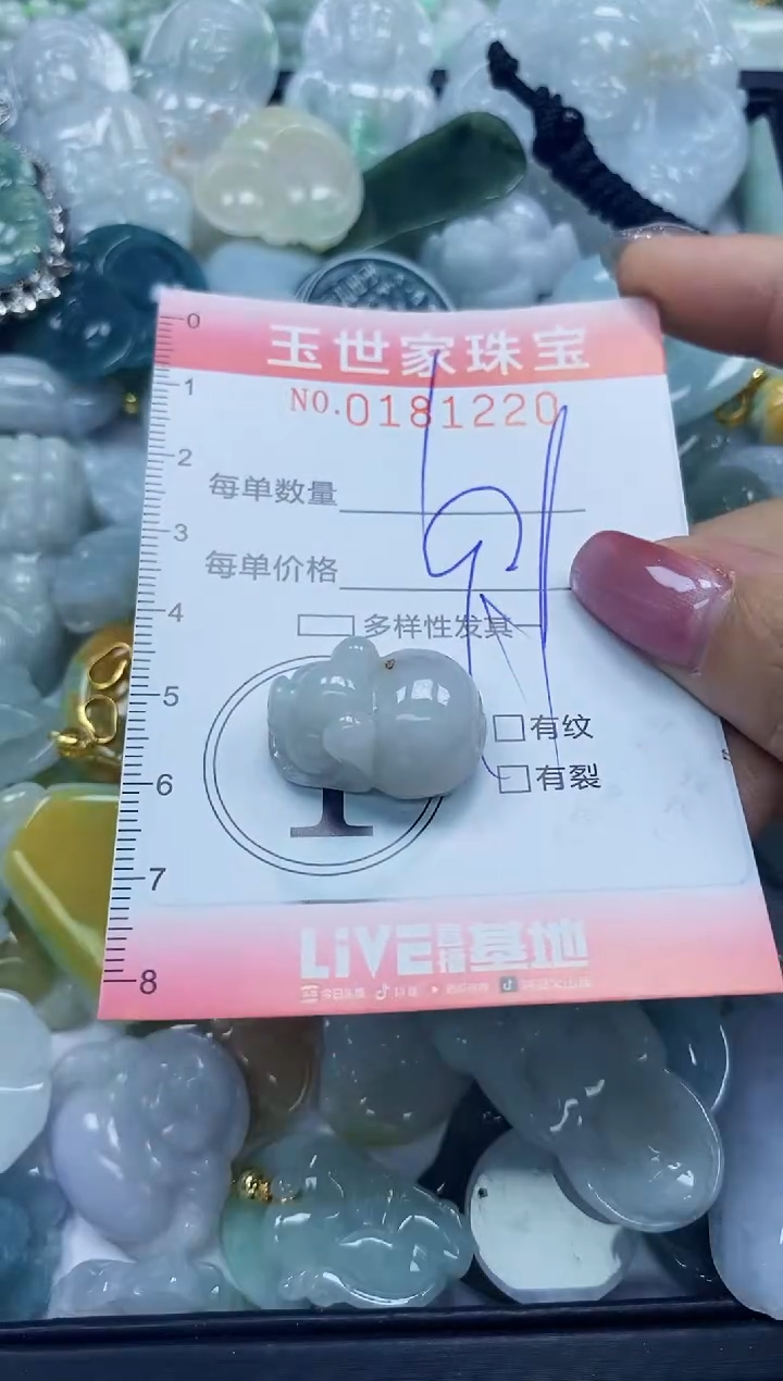 【闪购商品】翡翠颈饰未镶嵌闪购0181220