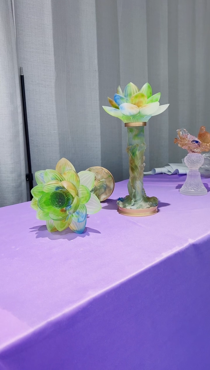 【闪购商品】泥塑古法琉璃大摆件