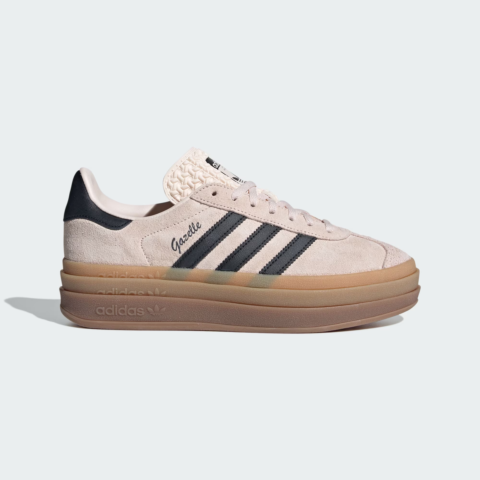 adidas/阿迪达斯三叶草GAZELLE 厚底百搭简约耐磨低帮板鞋-IE0429