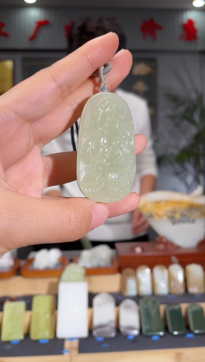 【闪购商品】和田玉颈饰未镶嵌拍一发一 多样性发货