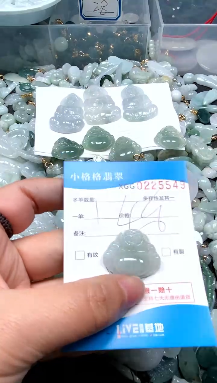 【闪购商品】翡翠颈饰未镶嵌闪购商品0225549
